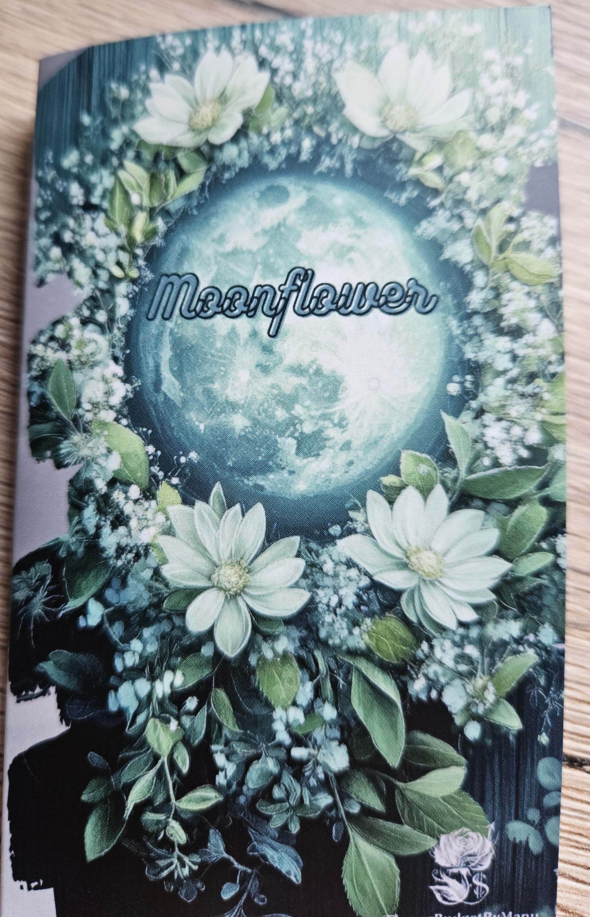 Moonflower  3er Klappkarte A7