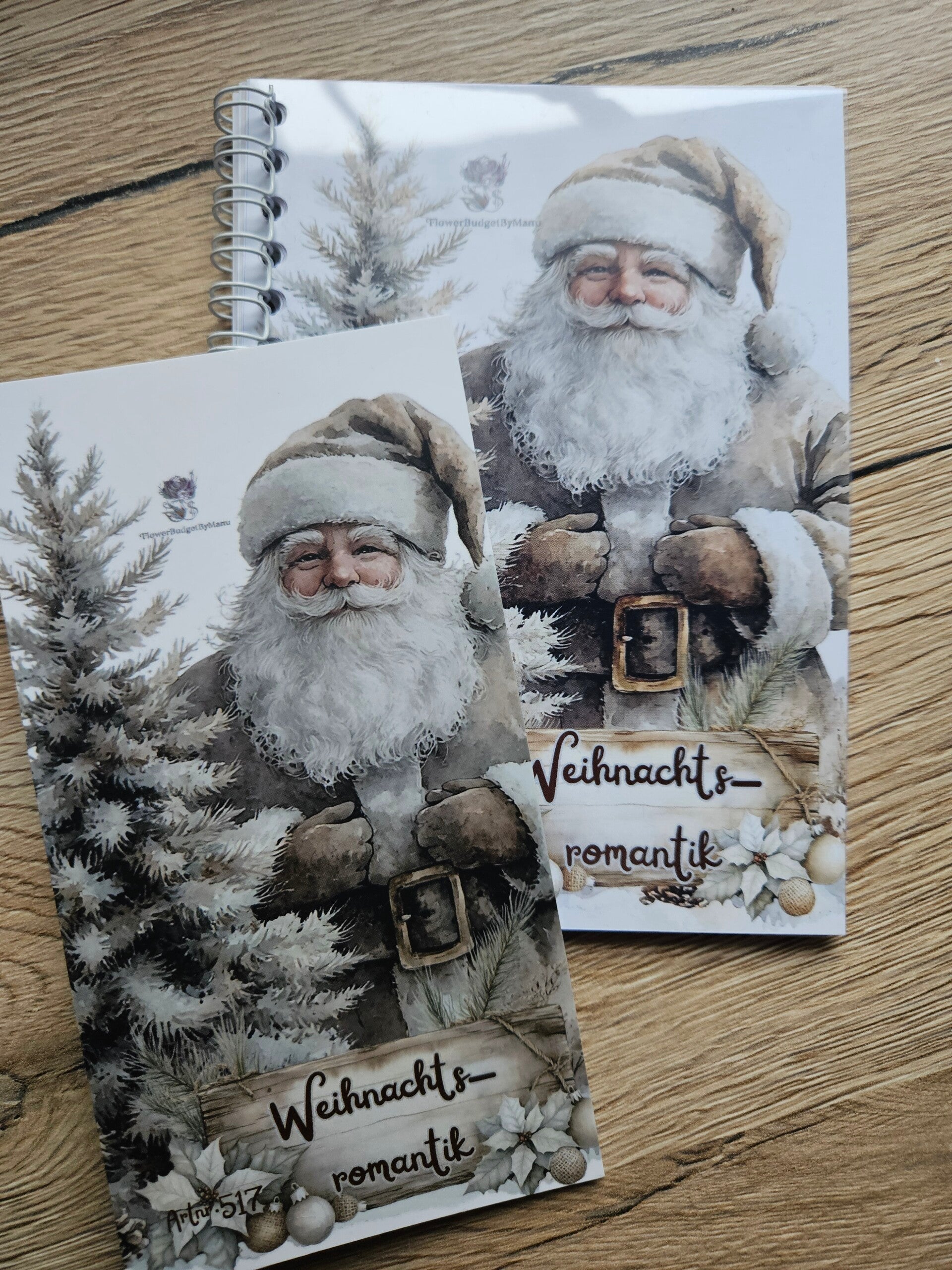 Sparbuch A6  Weihnachtsromantik