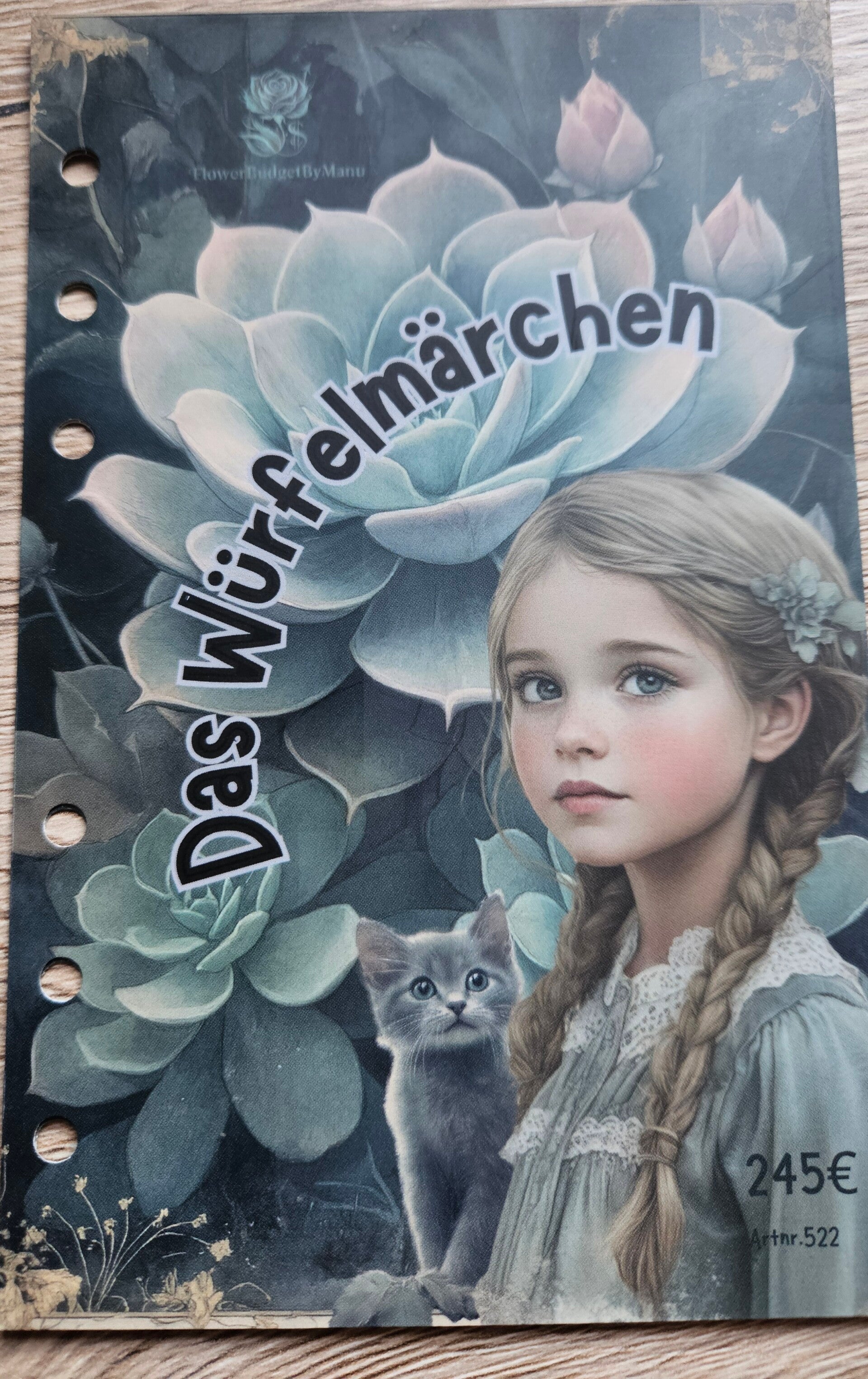 Das Würfelmärchen zum einheften A6 matt foliert