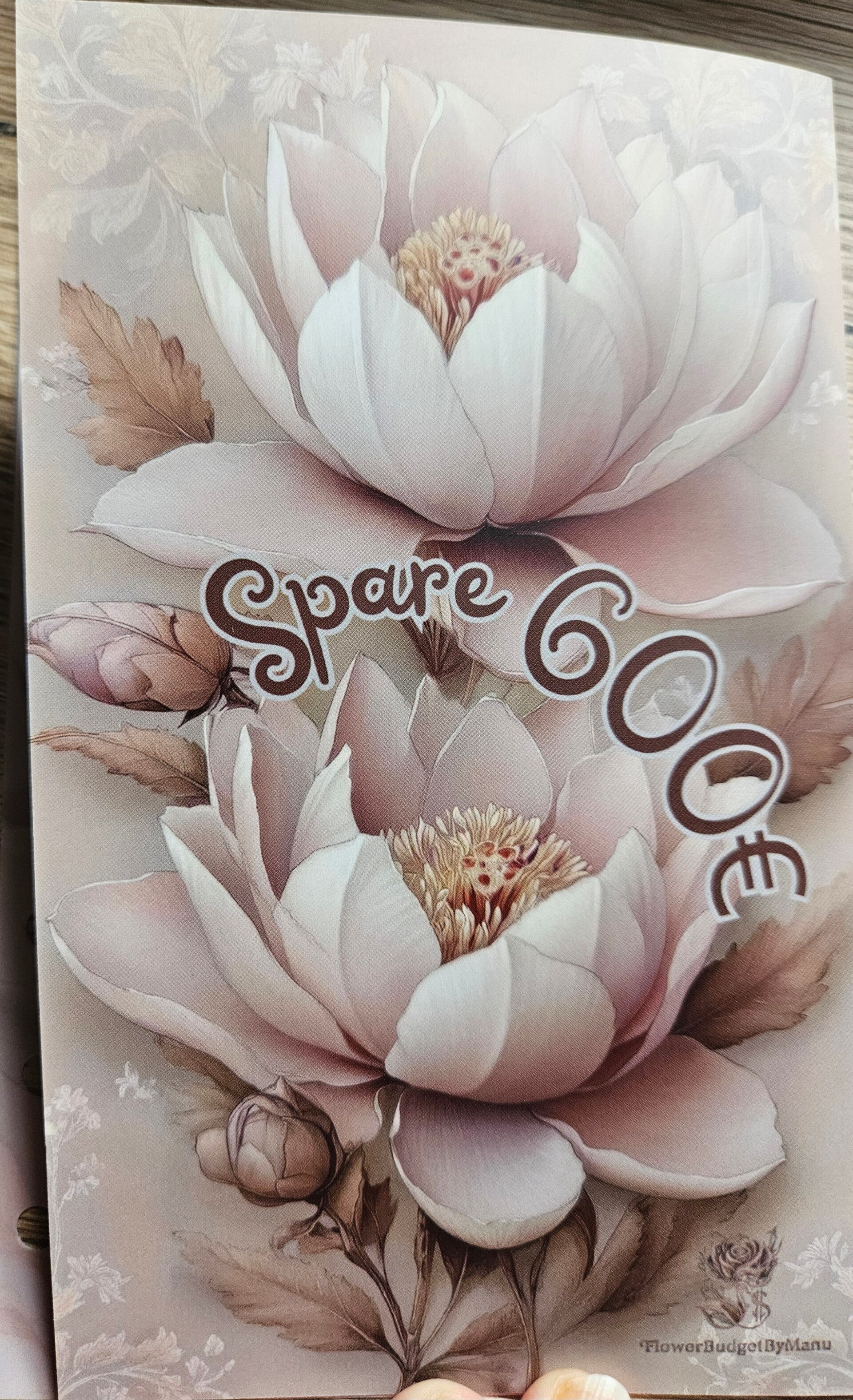 Spare 600€ A6 Sparplan matt foliert