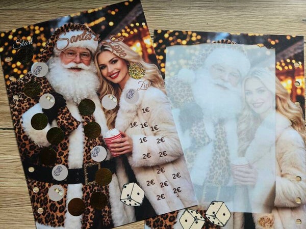 Santa`s Love A5 Challenge zum Einheften matt foliert