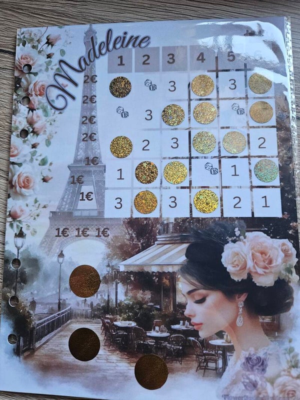 Madeleine A5 Challenge zum Einheften matt foliert