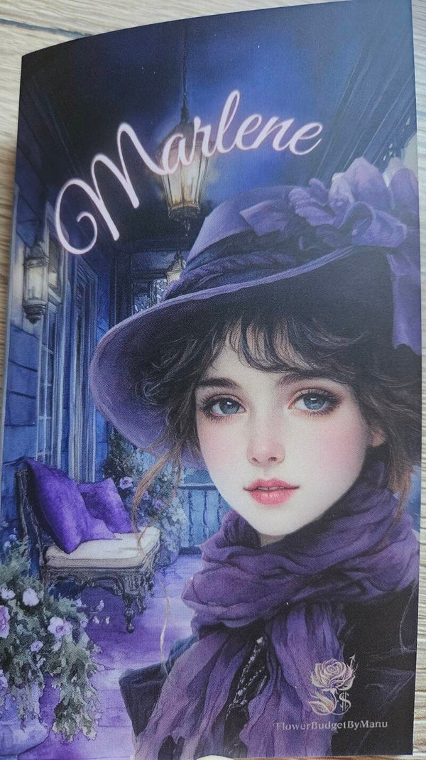 Marlene 3er Klappkarte A6 matt foliert