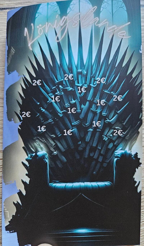 Königslande3er Klappkarte matt foliert B-WARE