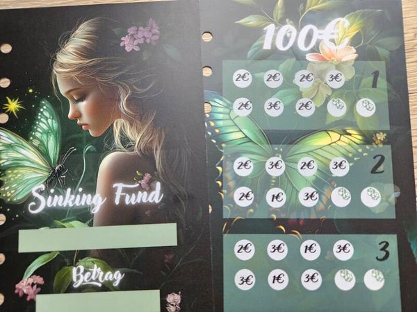 Sinking Funds Elfen 100€ matt foliert
