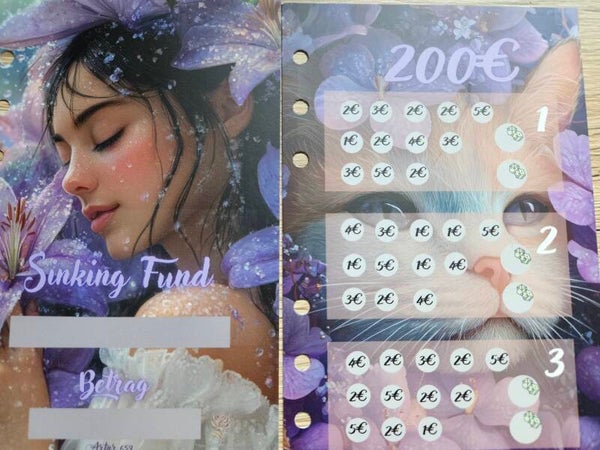 Sinking Funds  200€ matt foliert