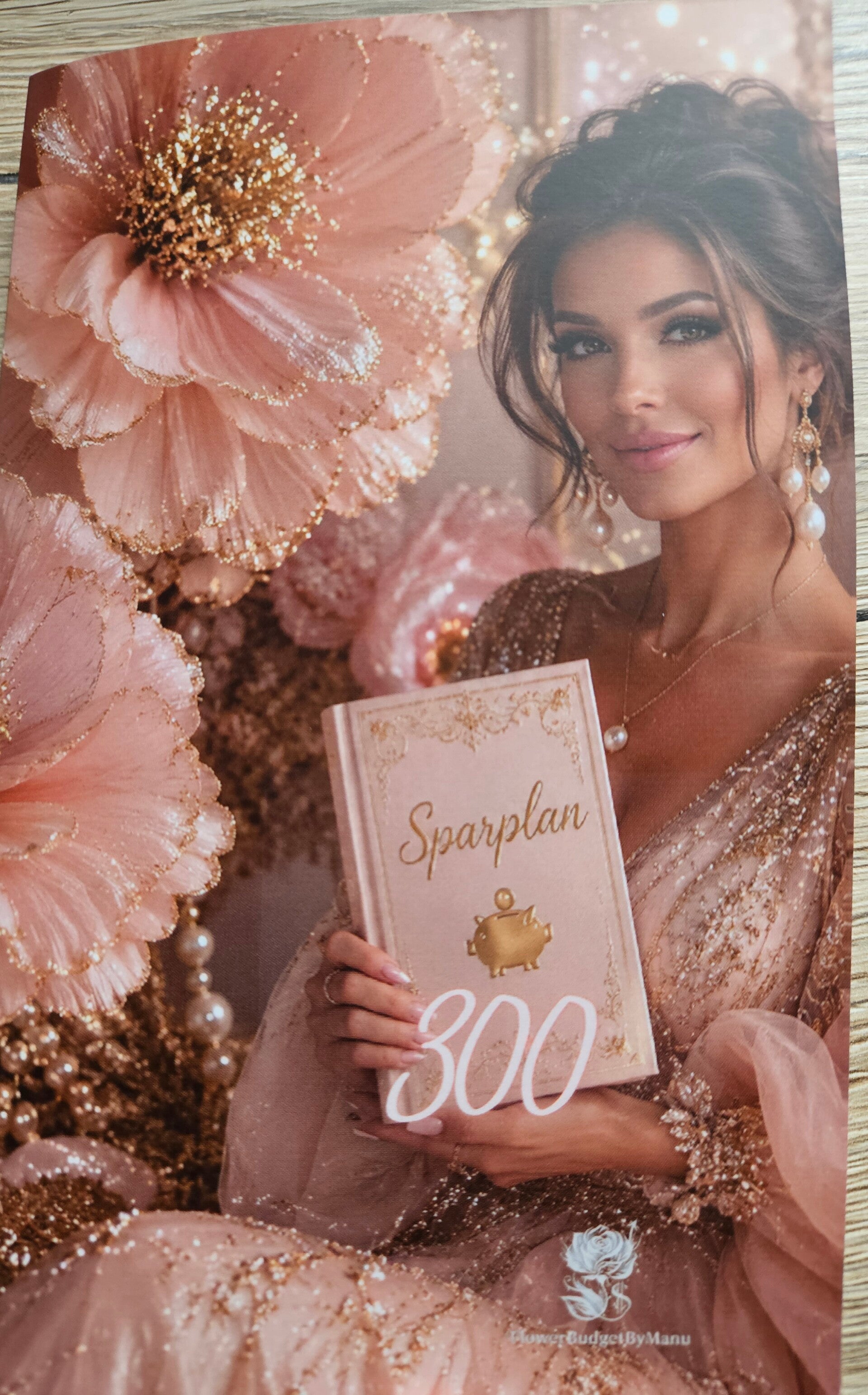Sparplan 300 A5 2er Klappkarte matt foliert
