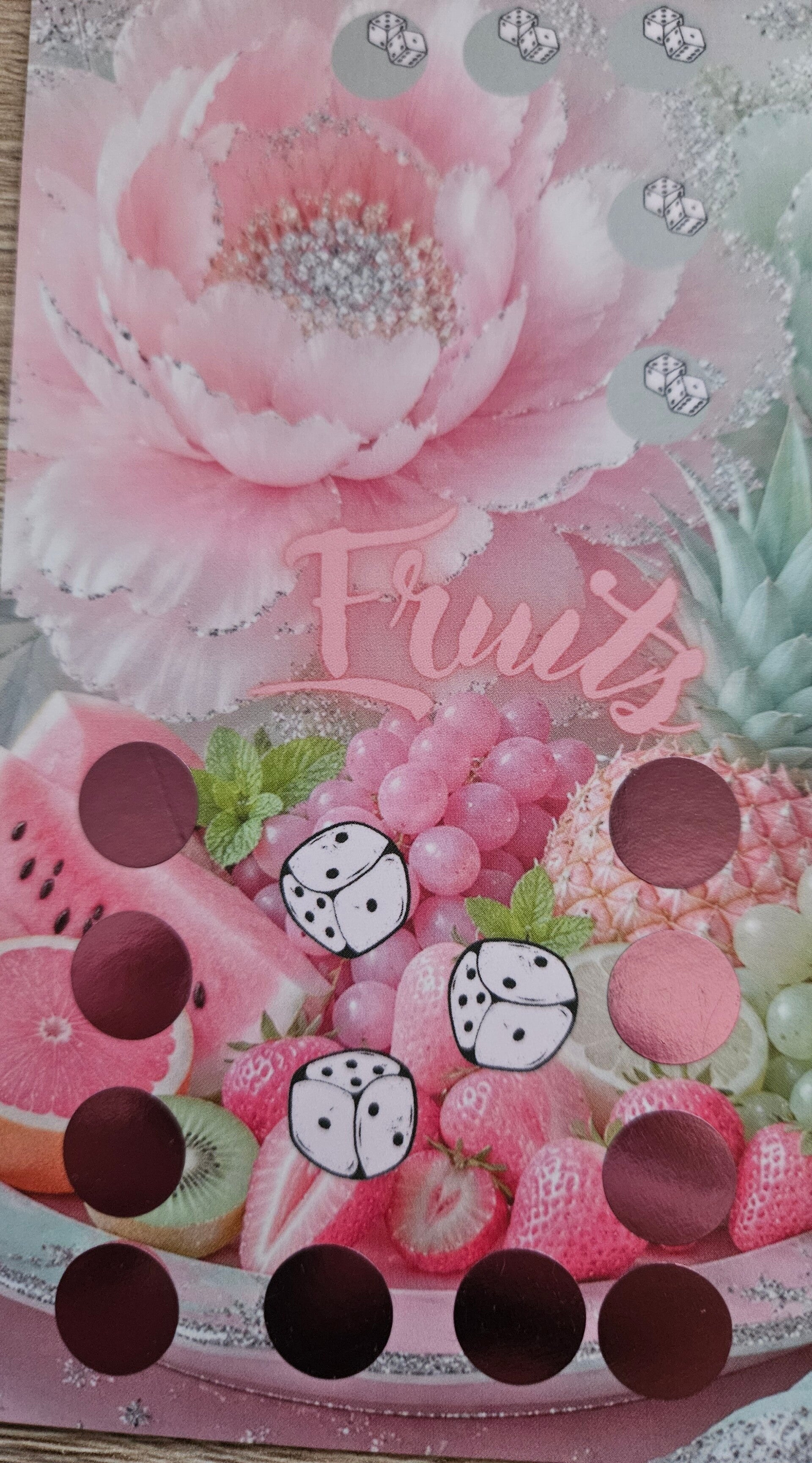 Fruits Einzel Challenge A6 matt foliert