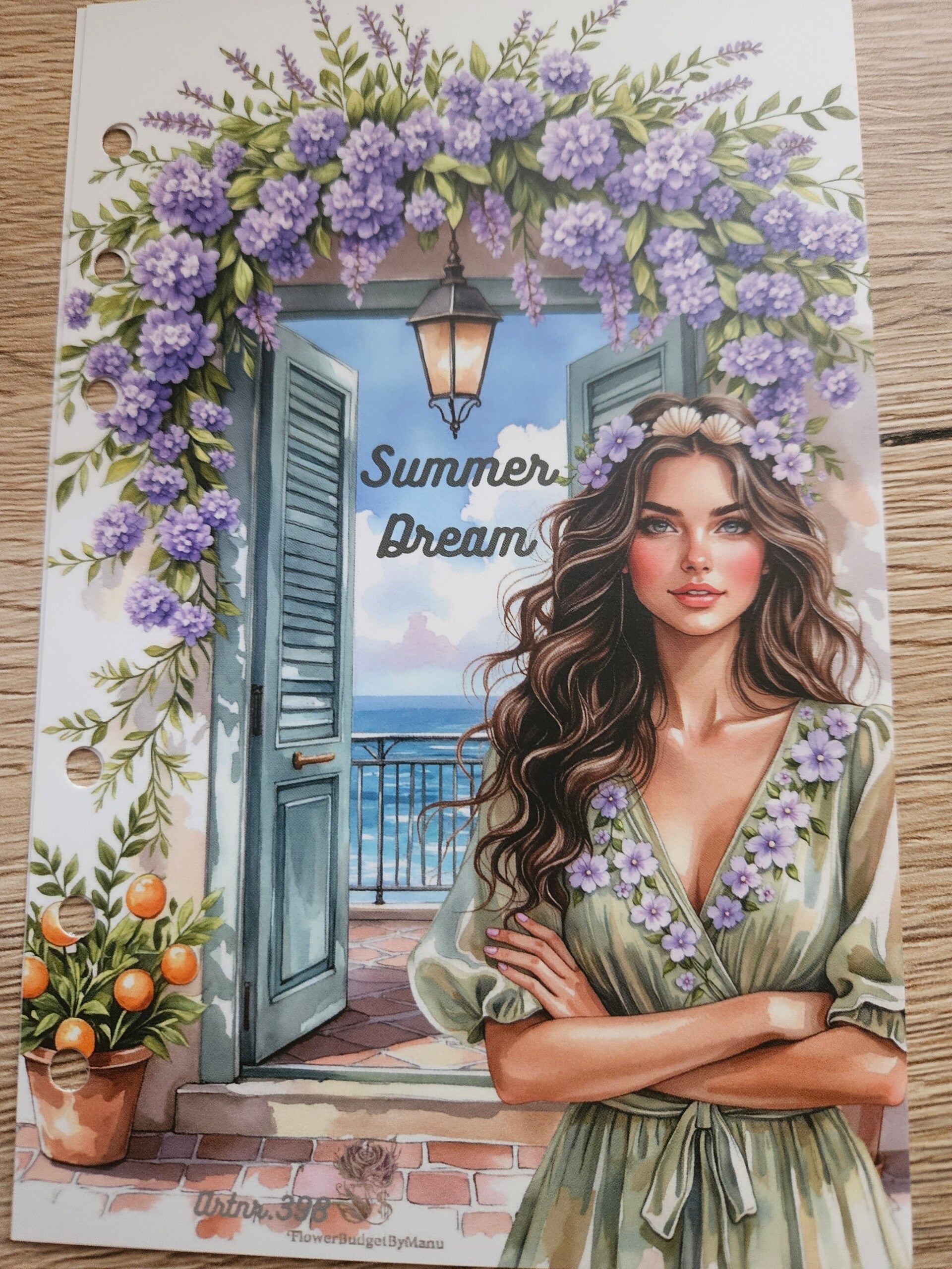 Summer Dream  zum einheften A6 matt foliert
