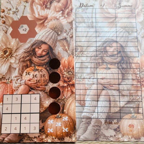 Pumpkin Einzel Challenge A6 matt foliert