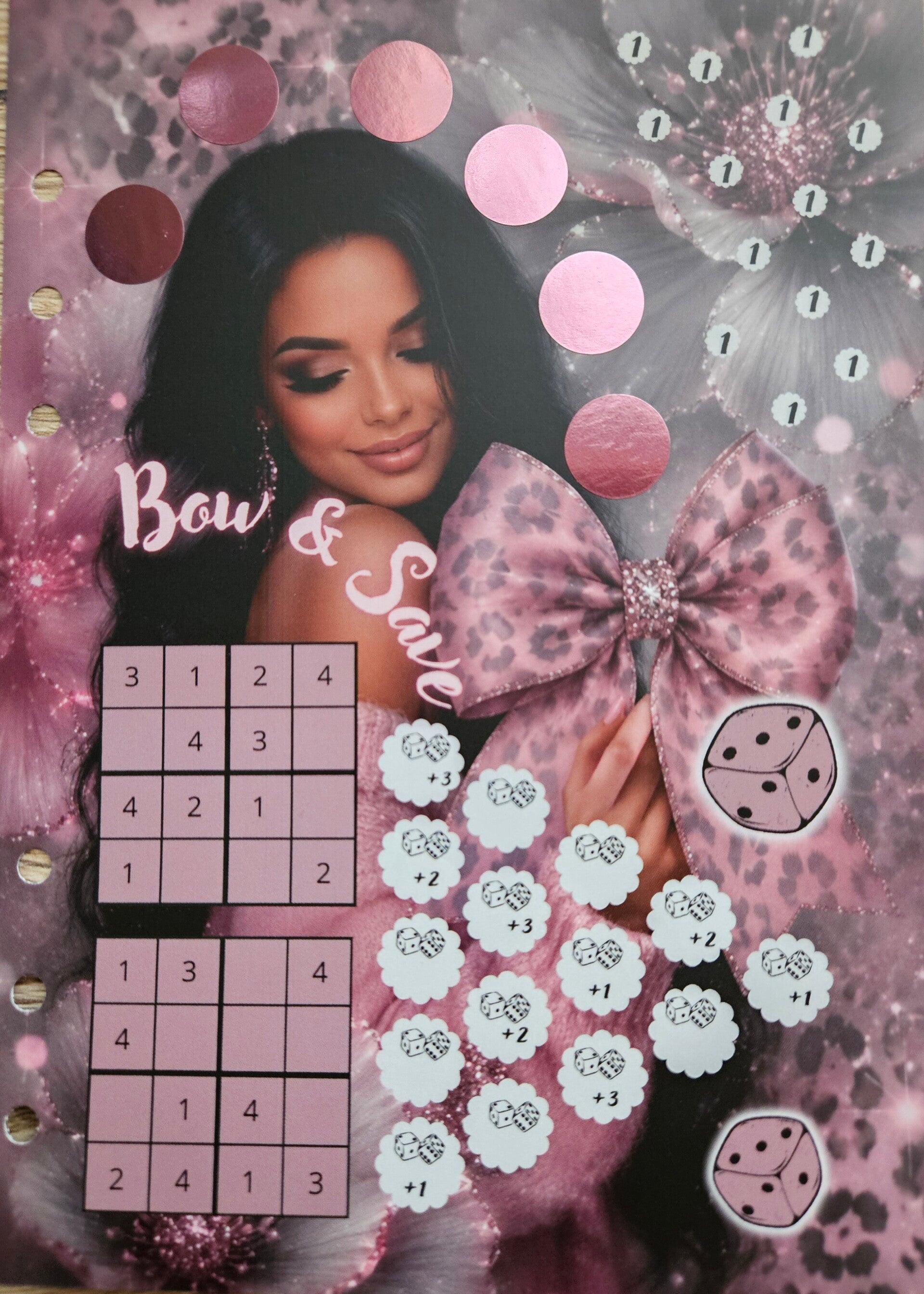 Bow&Save  A5 Challenge zum Einheften matt foliert