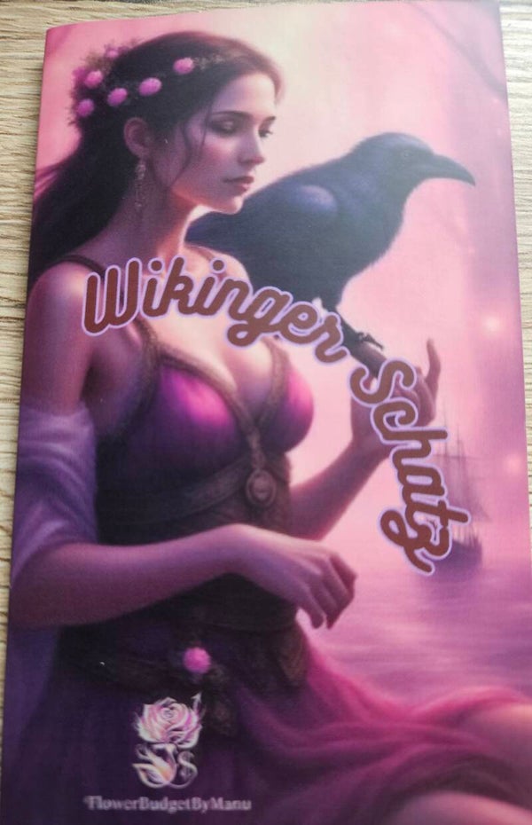 Wikinger Schatz 3er Klappkarte matt foliert