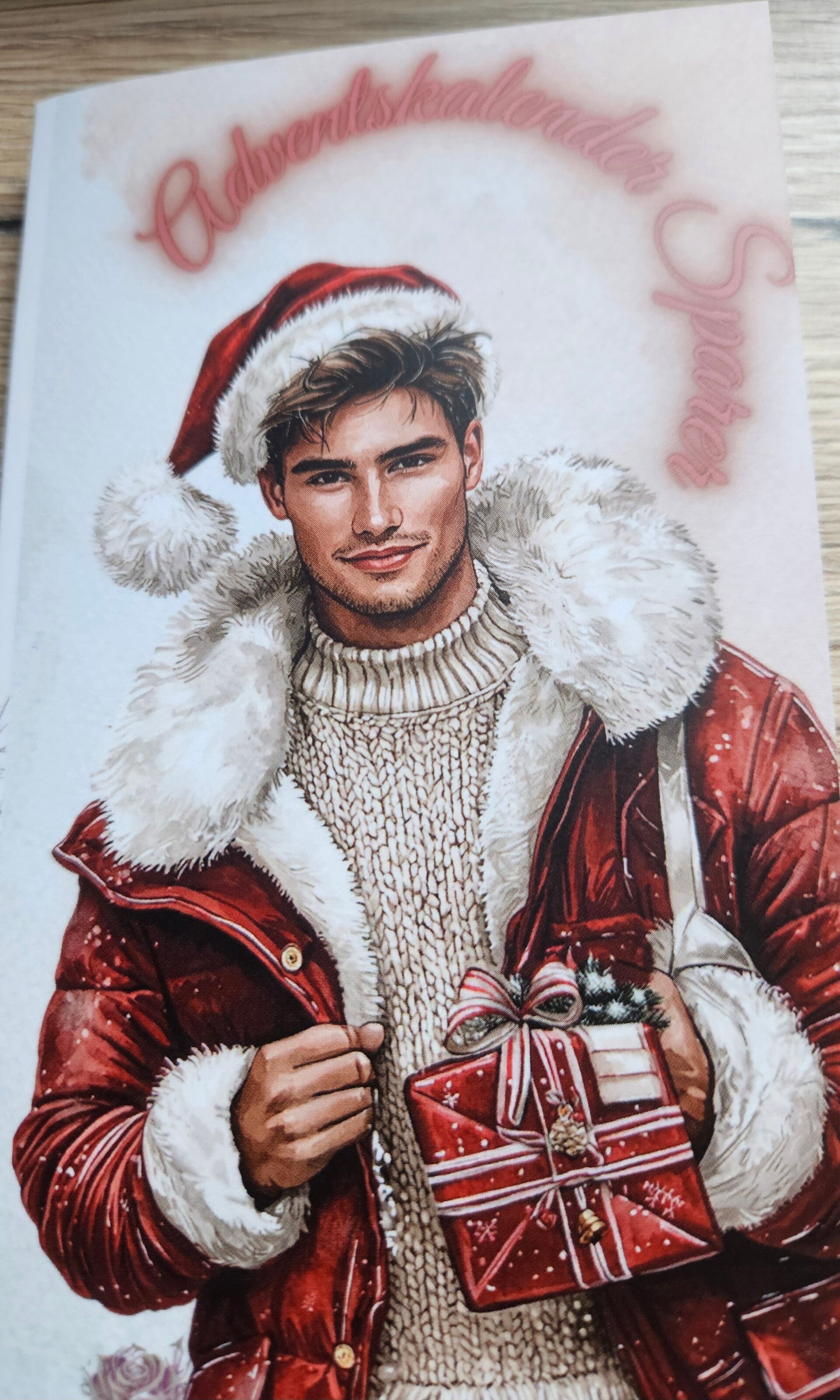 Adventskalender Sparer 3er Klappkarte + 2 Zusatzkarten  matt foliert