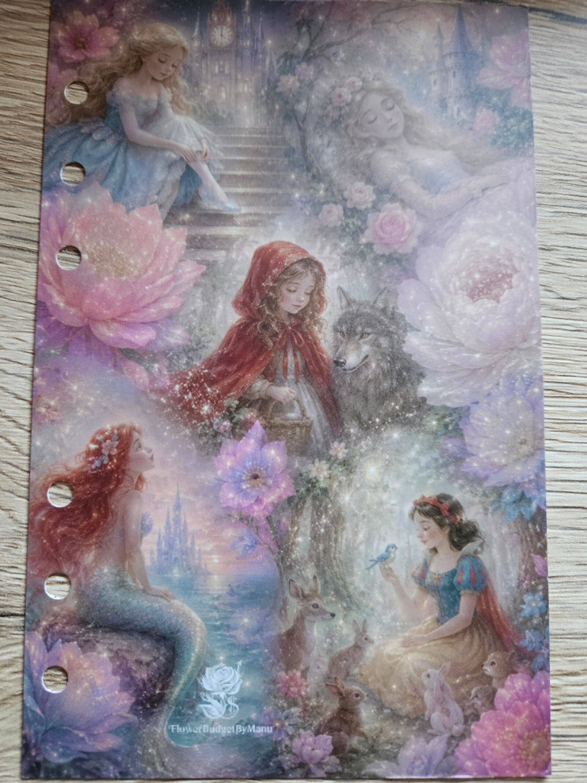 Märchen Deckblatt A6 matt foliert