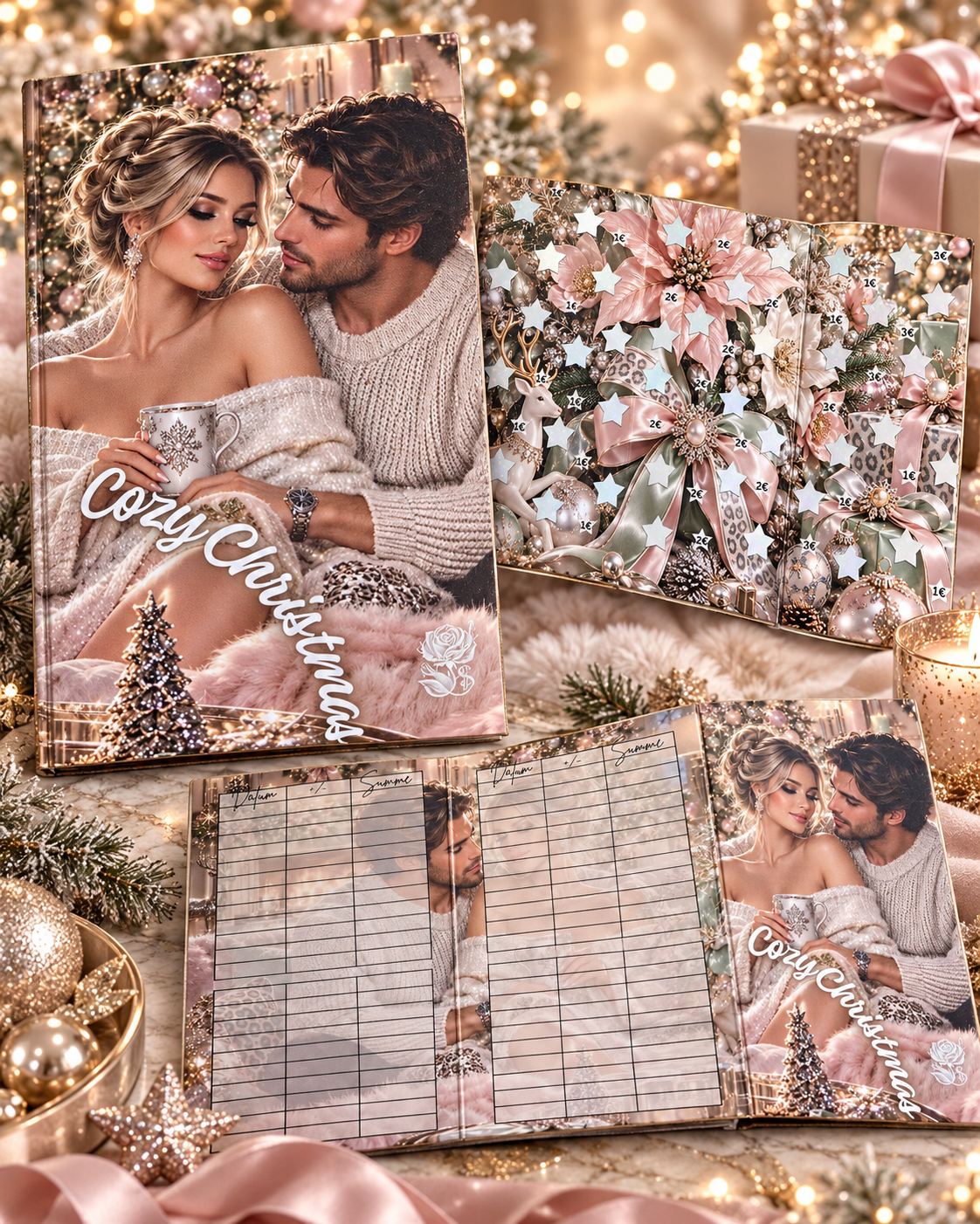 Cozy Christmas A6 matt foliert