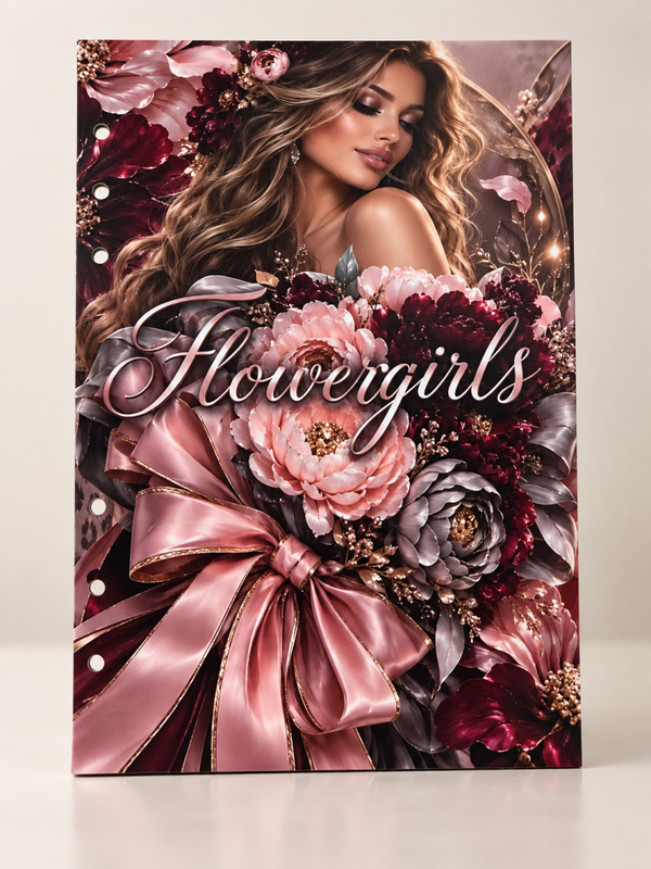 Flowergirl Deckblatt A5 matt foliert