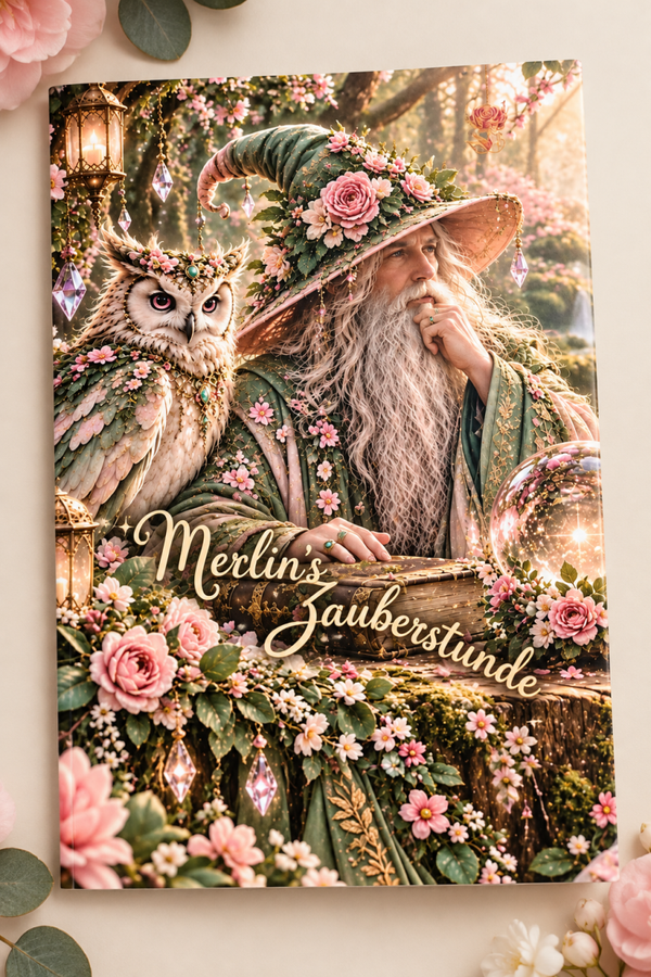 Merlin`s Zauberstunde A5 matt foliert