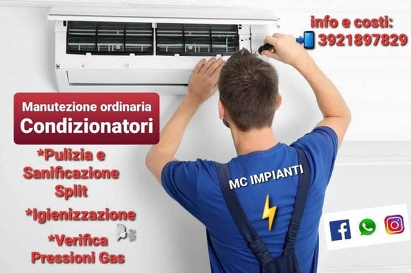 MANUTENZIONE ORDINARIA CLIMA A SPLIT