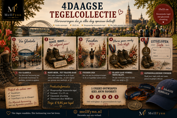 Nijmeegse 4Daagse Tegelcollectie