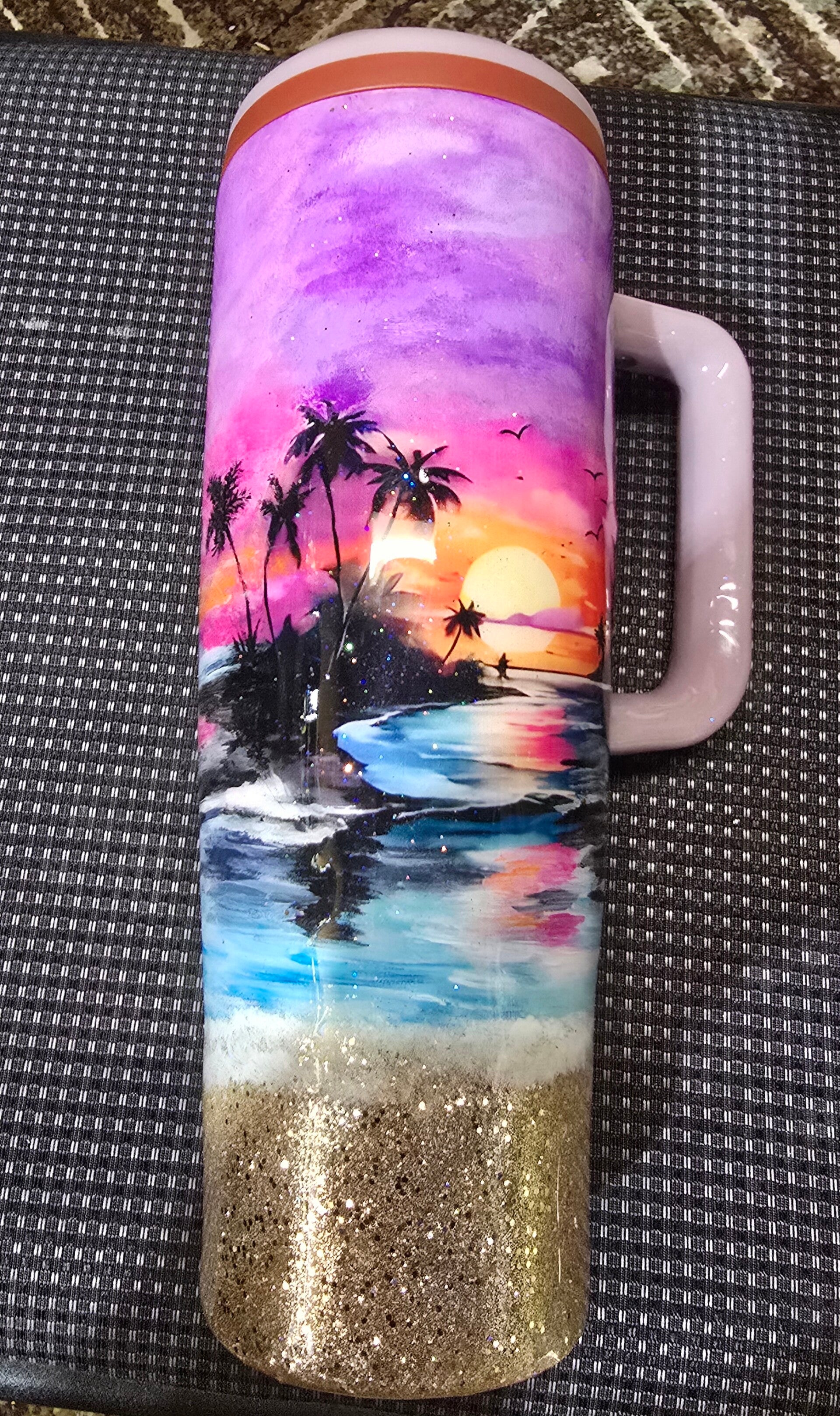 Handpainted beach