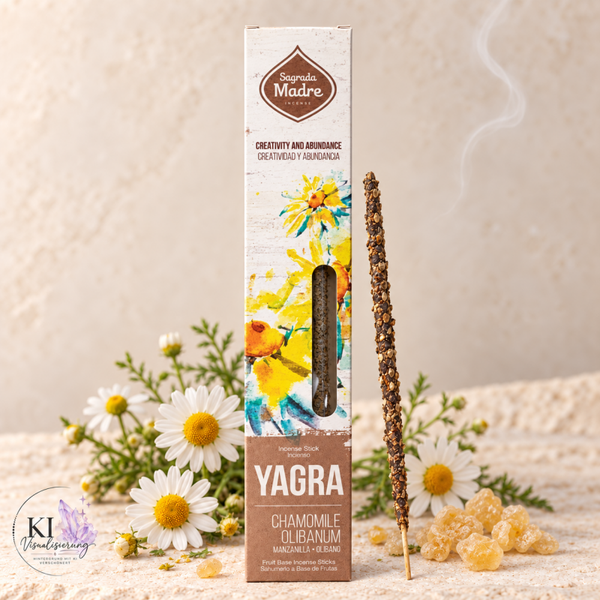 Sagrada Madre Räucherstäbchen Yagra - Kamille & Weihrauch