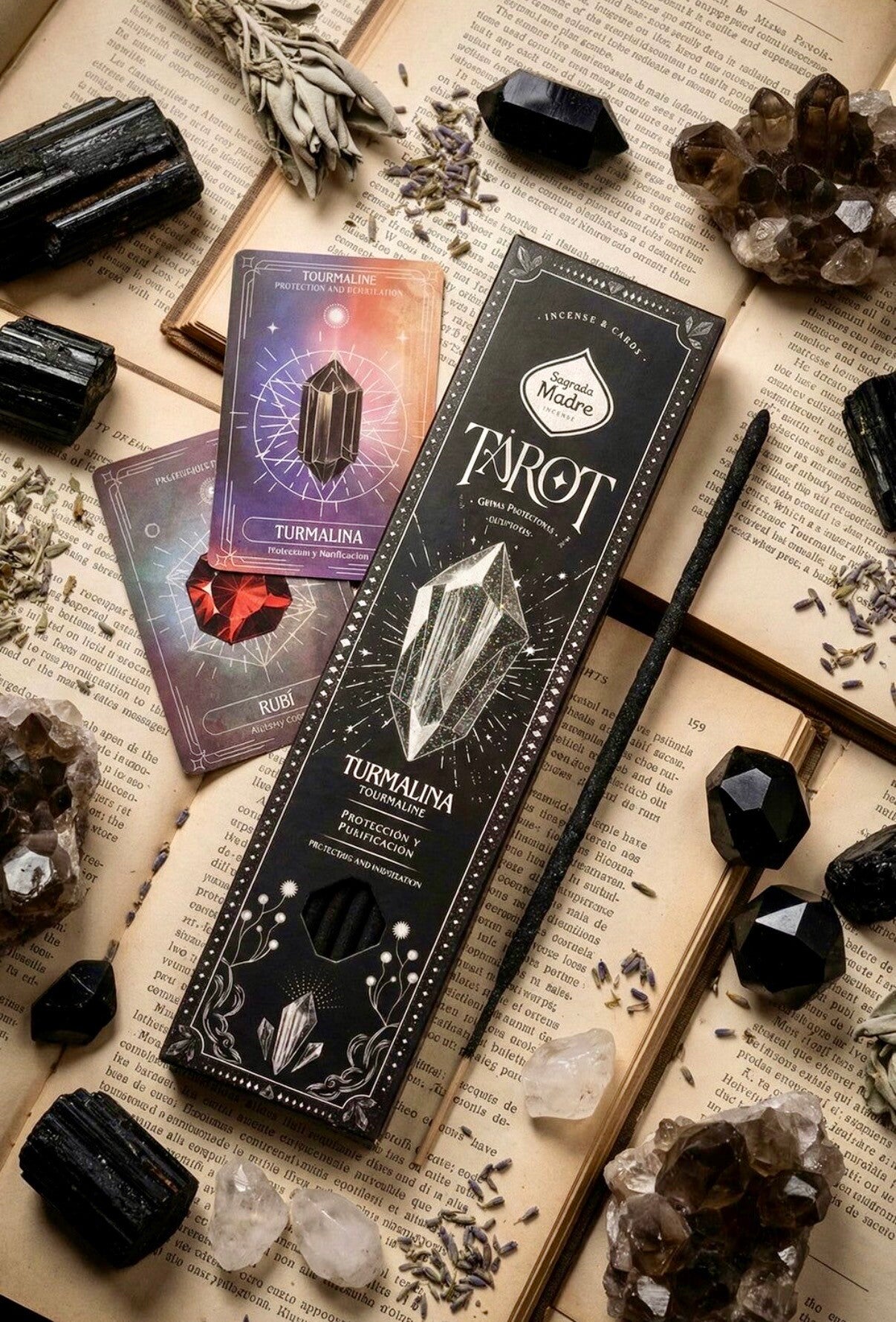 Sagrada Madre Tarot Turmalina – Myrrhe & Jasmin
