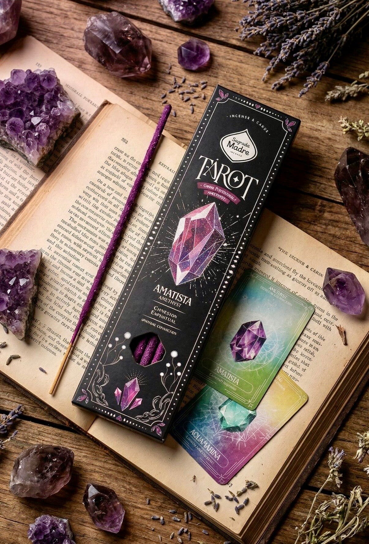 Sagrada Madre Tarot Amethyst – Veilchen & Lavendel