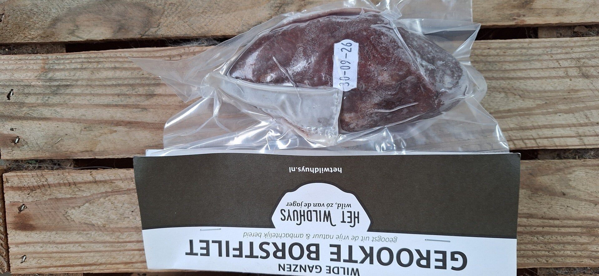 Wildhuys  ganzen gerookte borstfilet - 250 gram -