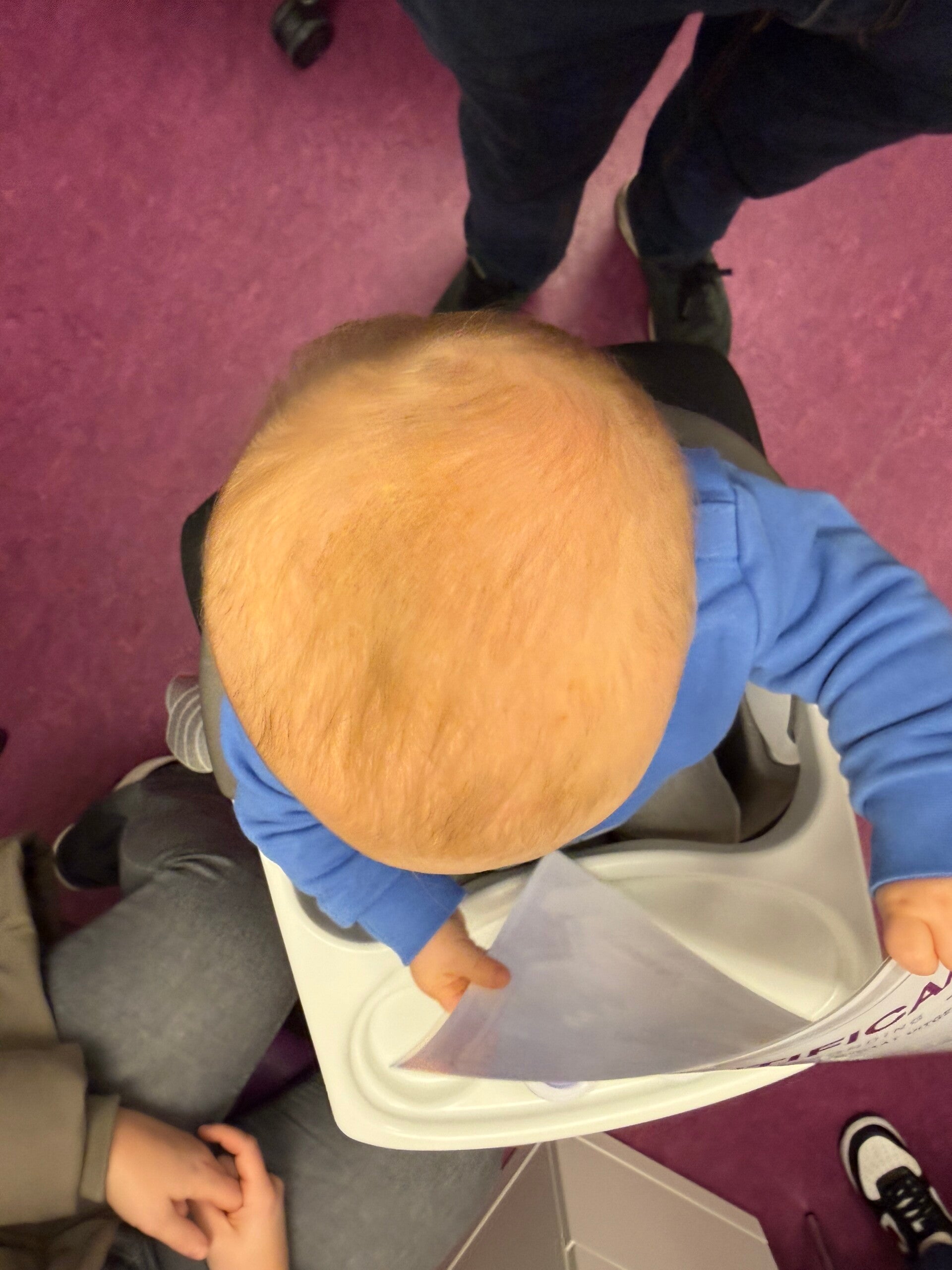 Redressiehelm voor en na