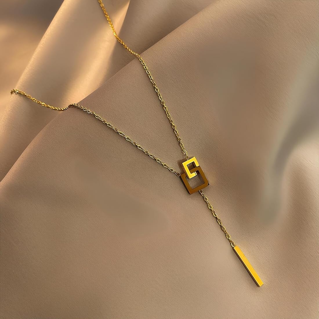 Nexus Link Drop Necklace