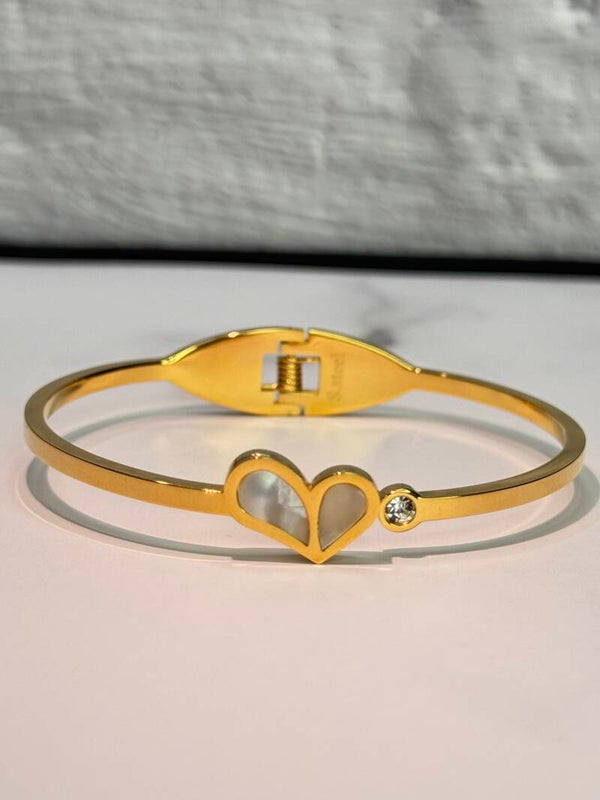 Isadora Heart Bangle
