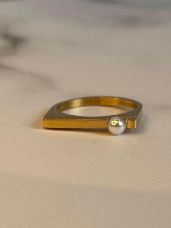 Golden Cocktail Ring