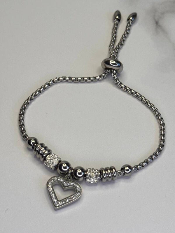 Silver Love necklace