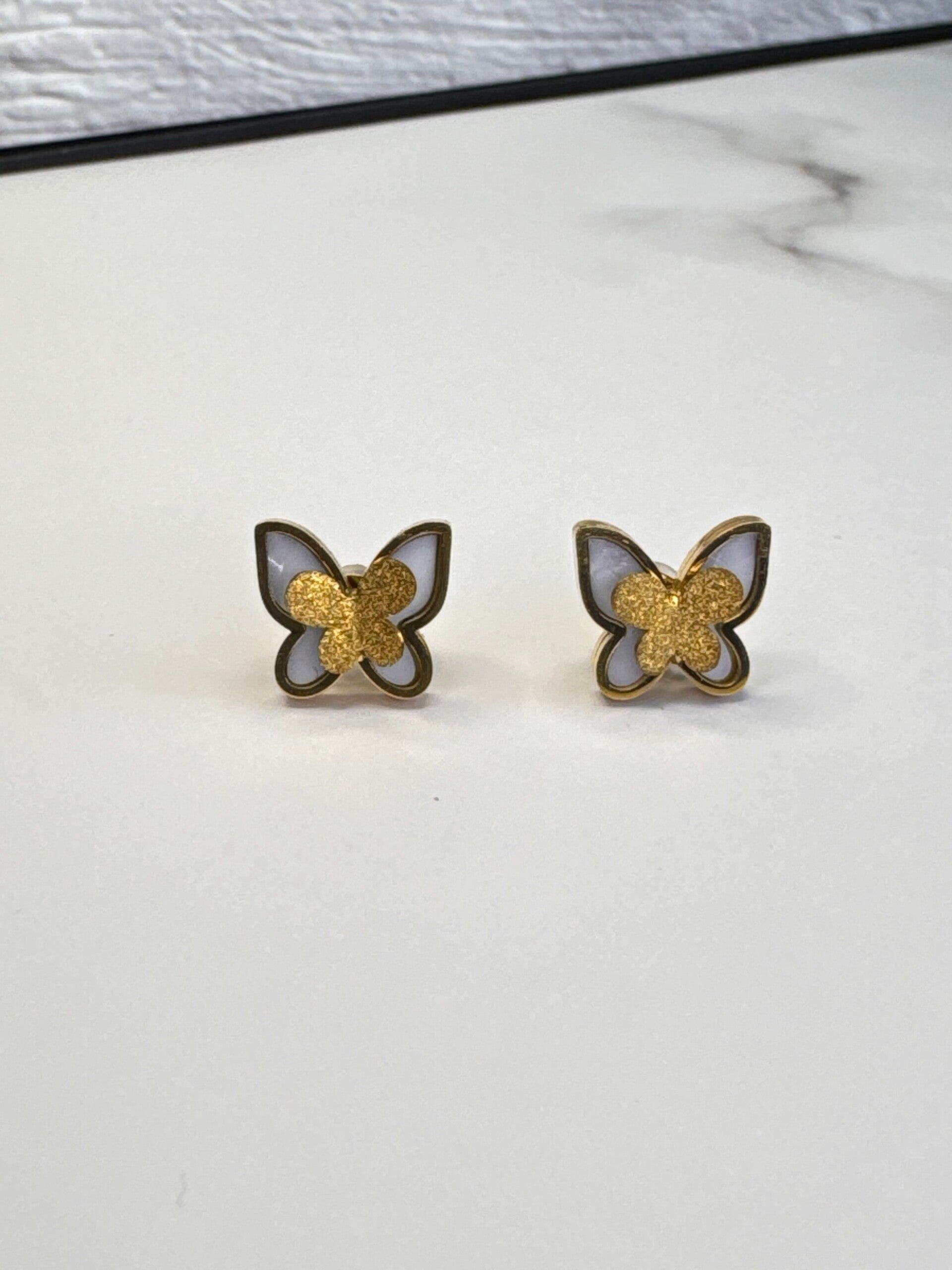 Flower Papillon Earring