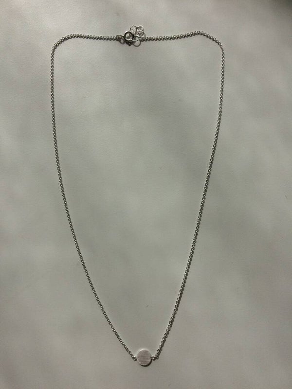 ketting met schijfje