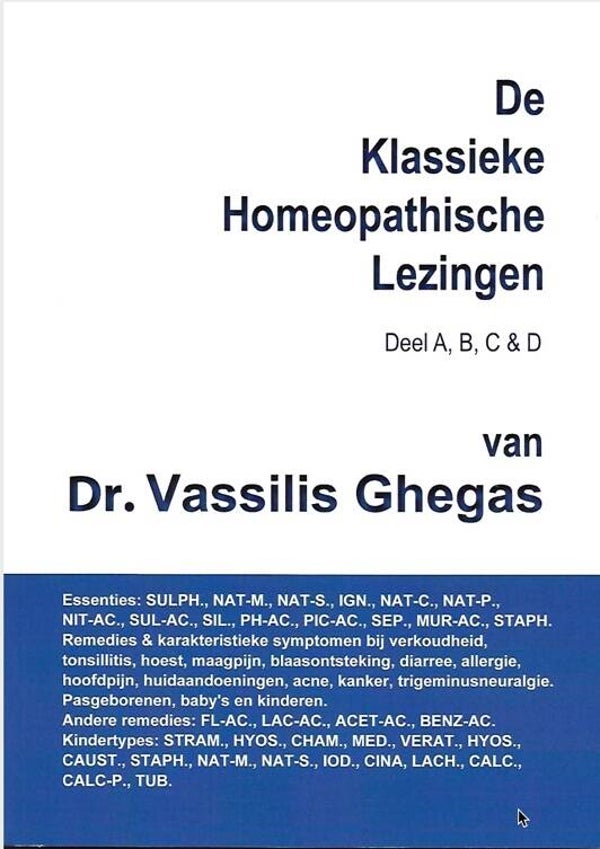 Ghegas V.: boek A, B, C & D