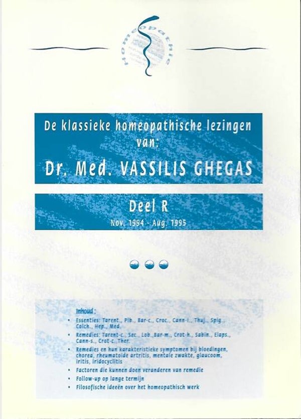Ghegas V.: boek R