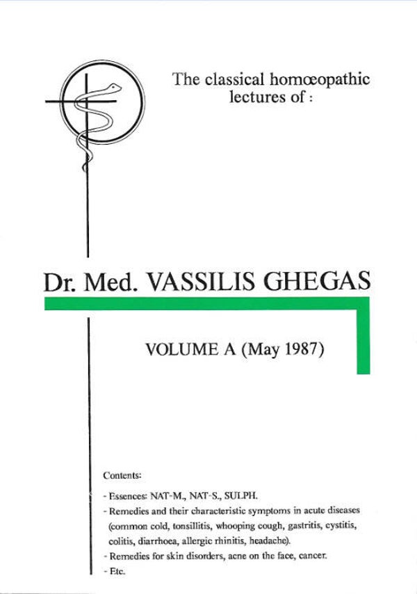 Ghegas V.: Book volume A