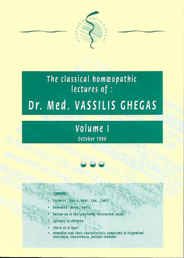 Ghegas V.: Book volume I