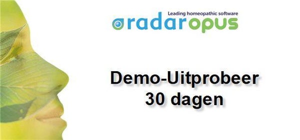 Demo-UItprobeer versie 30 dagen