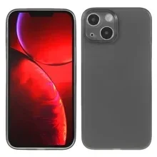 Scratch-Resistant Super Thin Lightweight Hard PC Phone Cover Case for iPhone 13 6.1 inch - Black