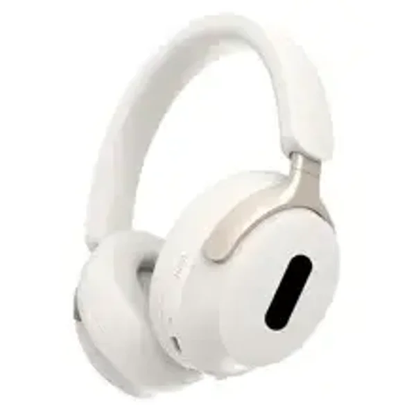 AKZ-25 Bluetooth-compatible 5.3 Over-Ear Headphones 100-Hour Standby Wireless Headset for Cellphone PC Laptop - White