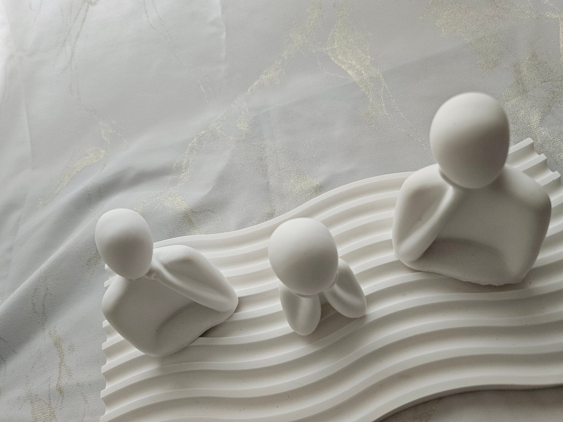 3pcs Abstract Figures