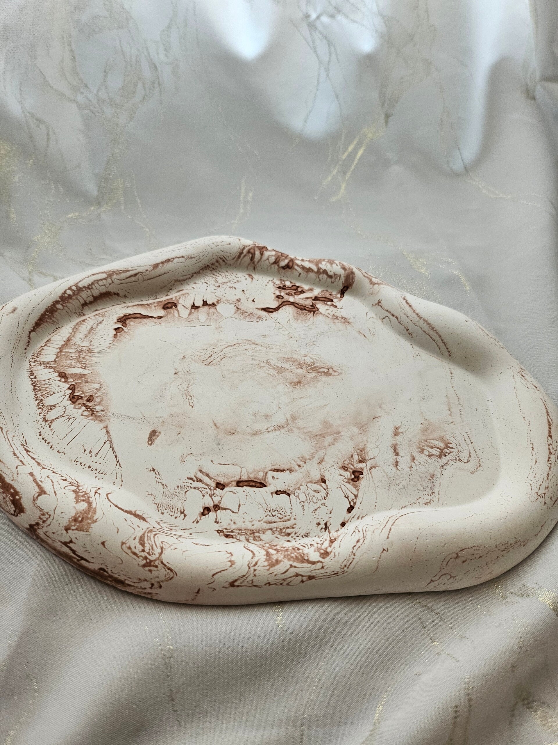 Krul tray from gypsum