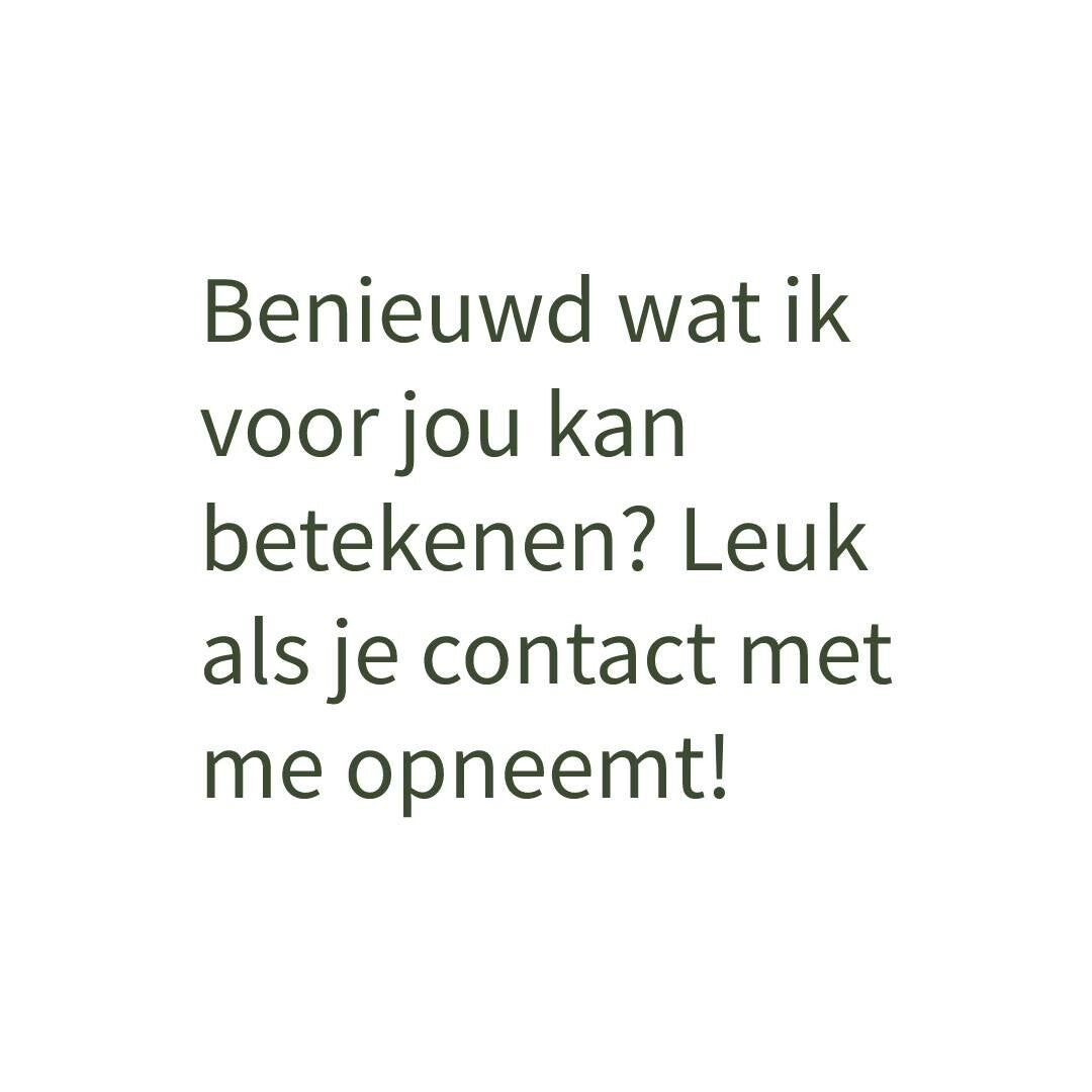 Uitnodiging contact op te nemen voor interieuradvies