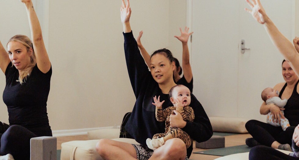 Postnatal (Mums & Bubs) Yoga | Wellington, New Zealand | Breathe Move You
