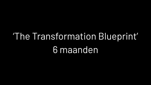 'The Transformation Blueprint'