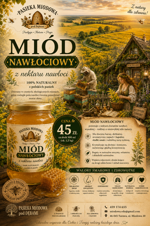 Miód nawłociowy