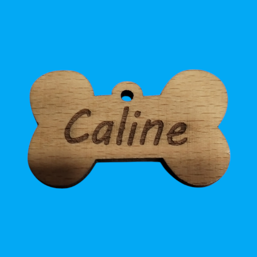 médaille en bois personnalisée