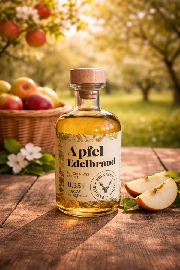 Apfel Edelbrand fassgelagert